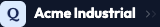 The app header now showing the saved white-label name